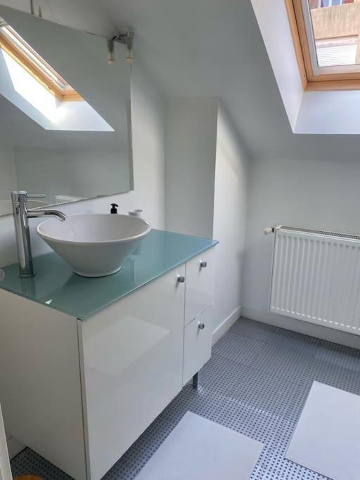 ダンケルクMalo Les Bains: Duplex A Deux Pas De La Plage.アパートメント エクステリア 写真